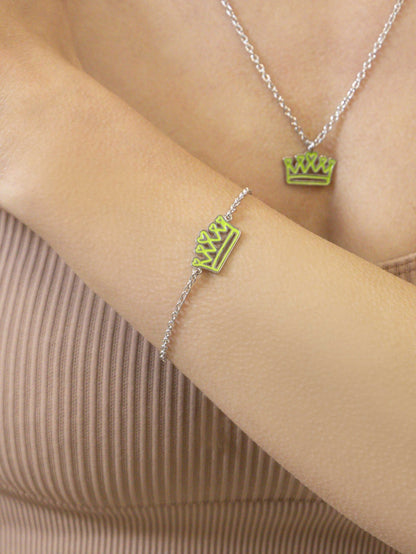 Bracciale Lumika Corona Silver