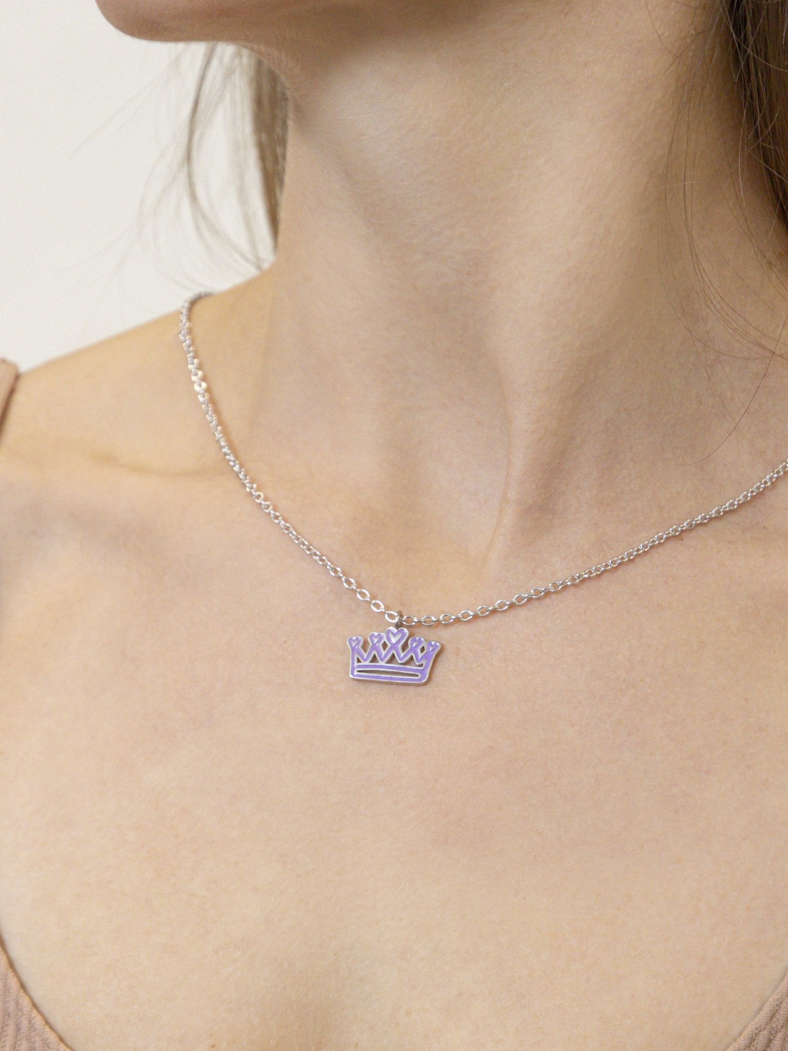 Collana Lumika Corona Silver