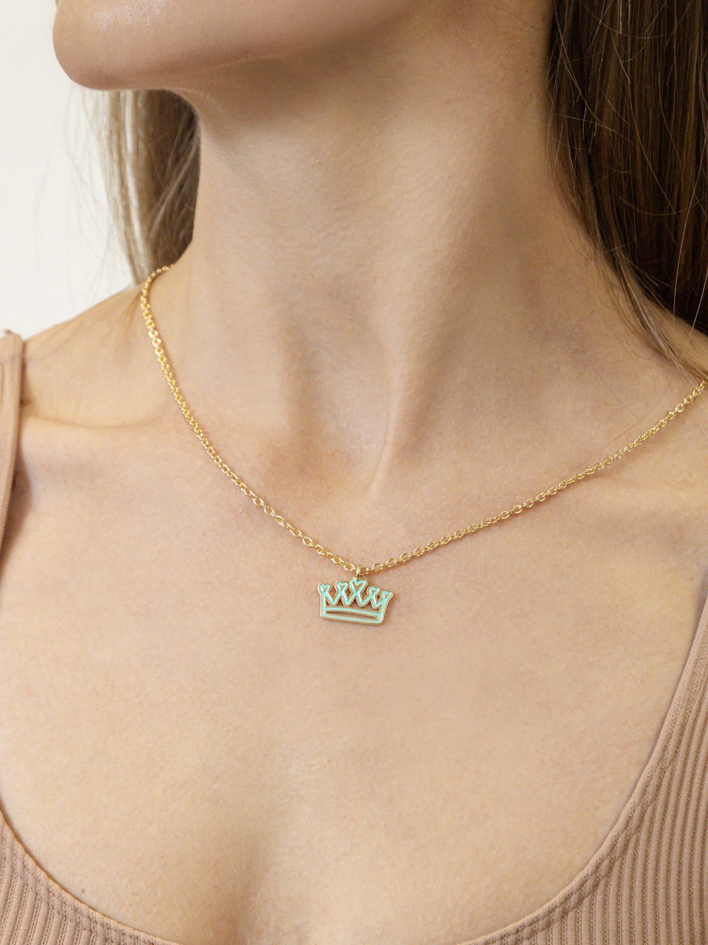 Collana Lumika Corona Gold