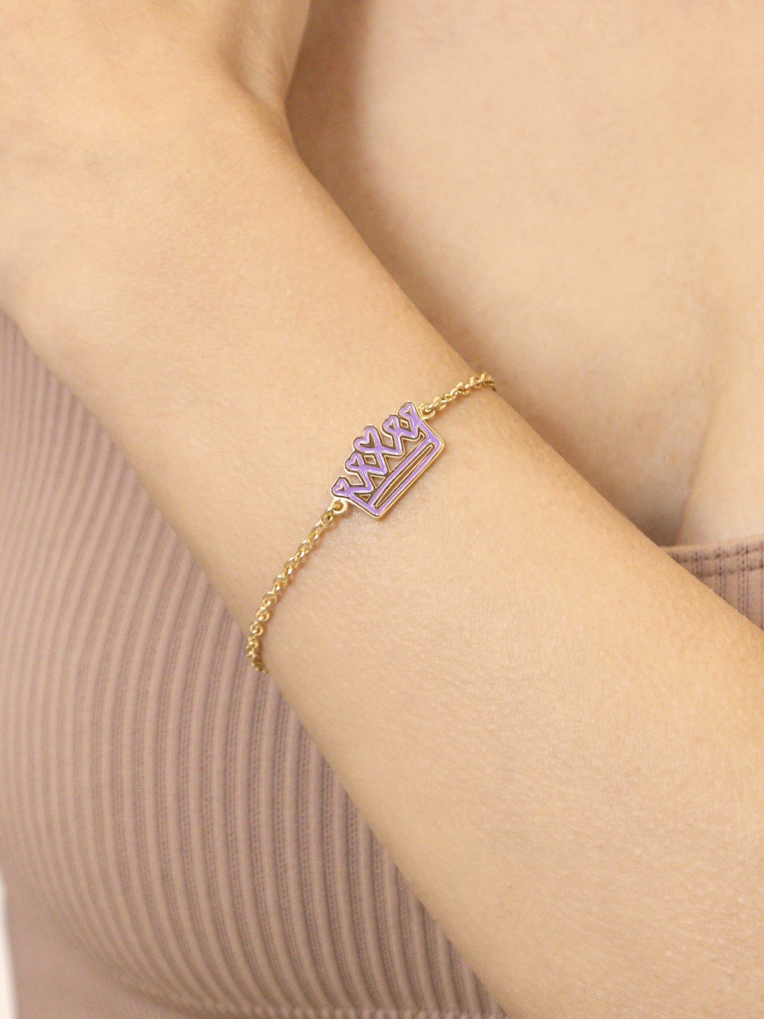 Bracciale Lumika Corona Gold