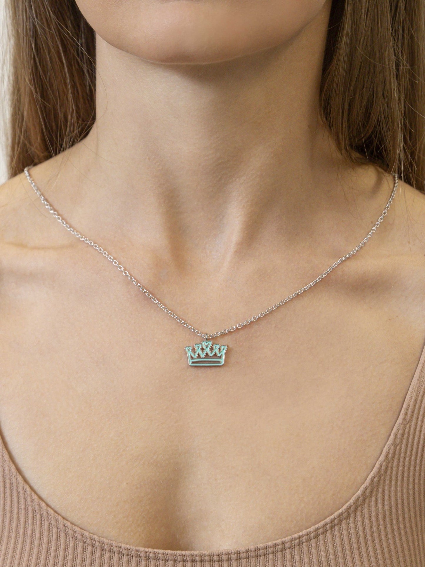 Collana Lumika Corona Silver