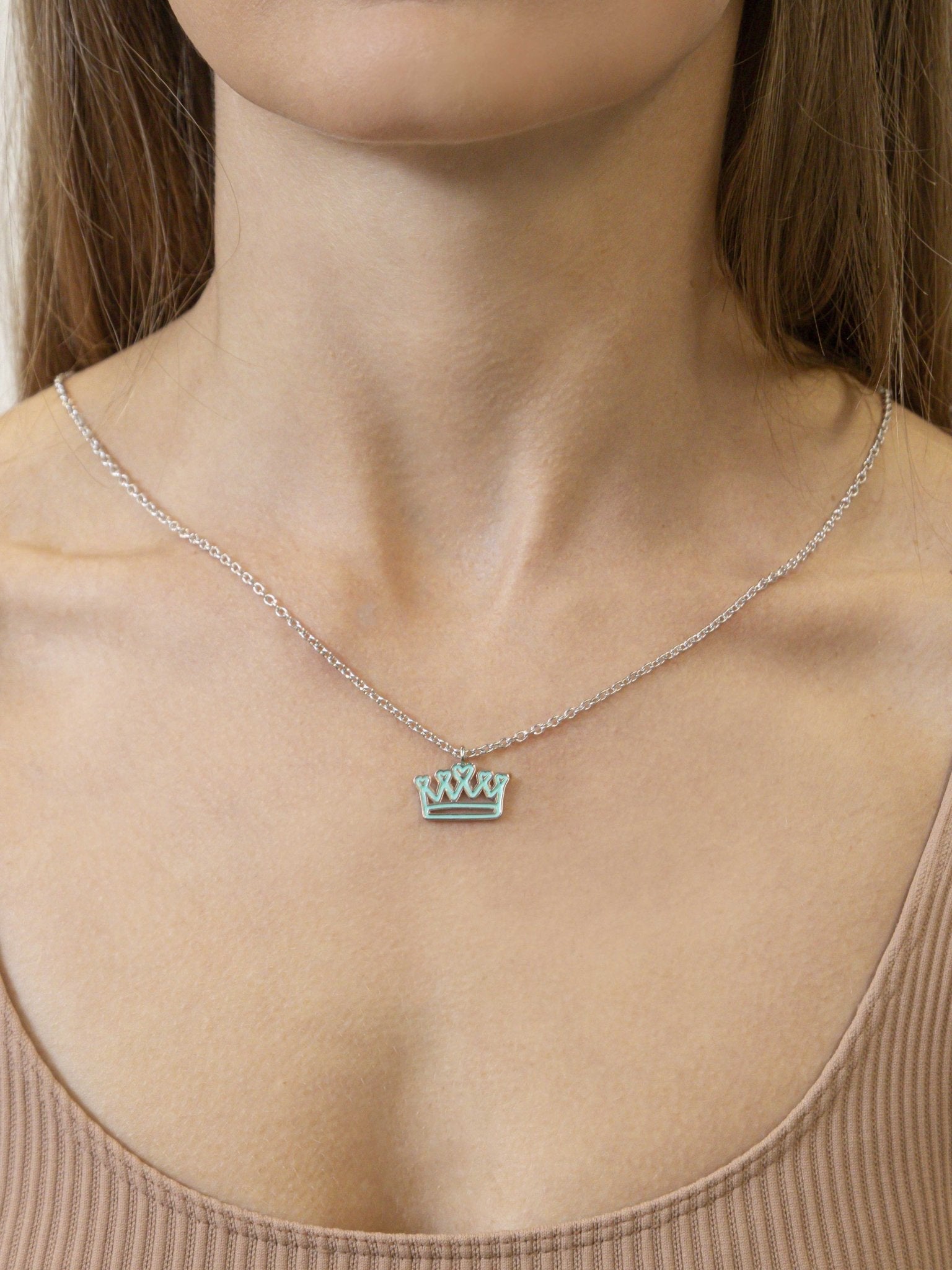 Collana Lumika Corona Silver