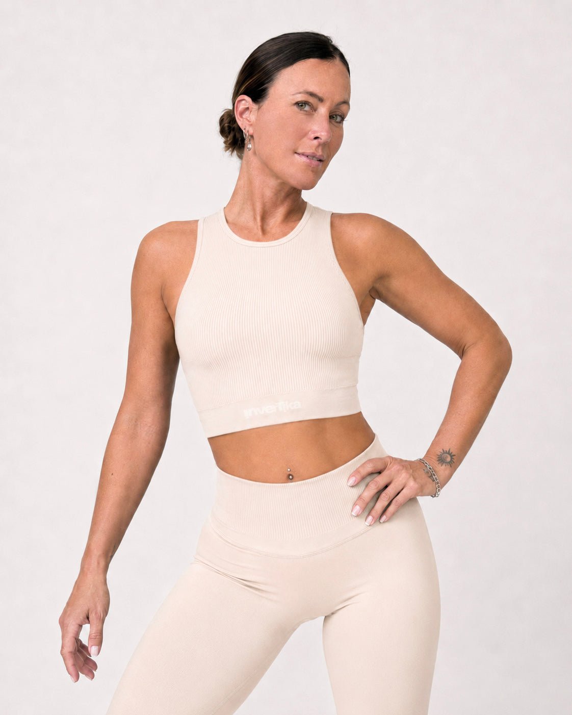 Set Autentika Ivory Top e Leggings