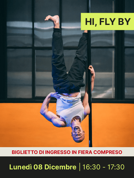 HI, FLY BY | Lunedì 08 Dicembre | 16:30 - 17:30