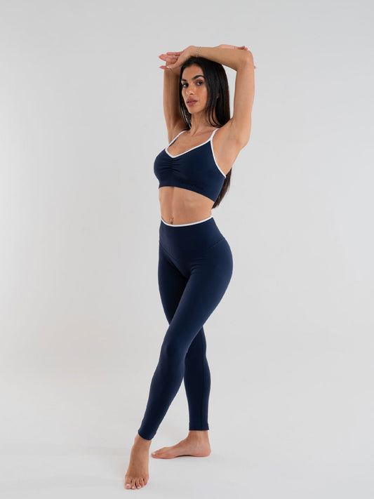 Set Eclettika Blue Top e Leggings