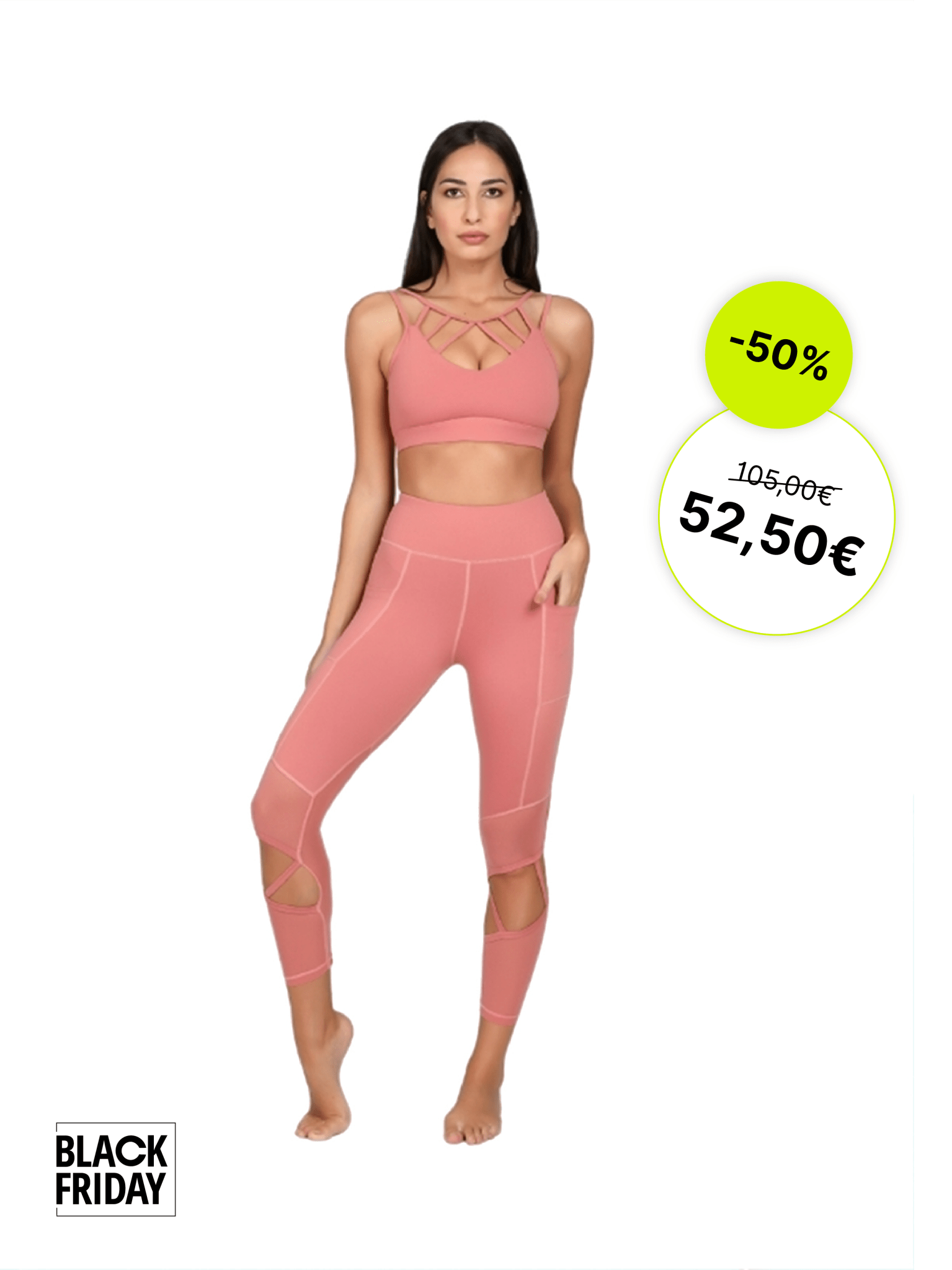 Set Dinamika Light Rose Top e Leggings