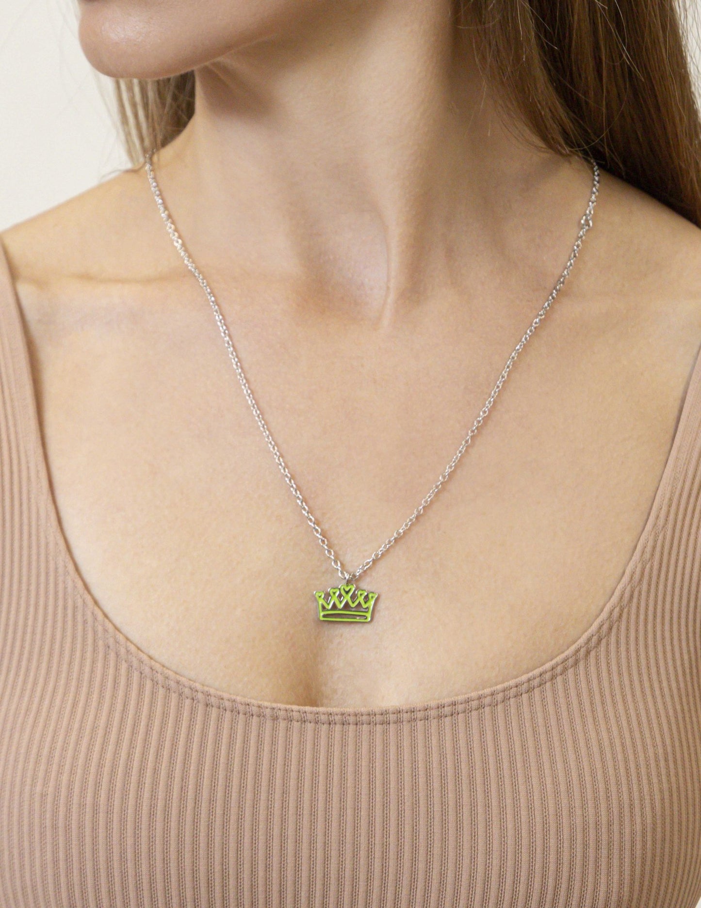 Collana Lumika Corona Silver