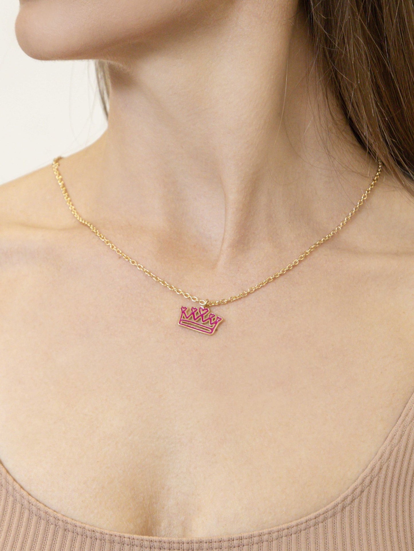 Collana Lumika Corona Gold