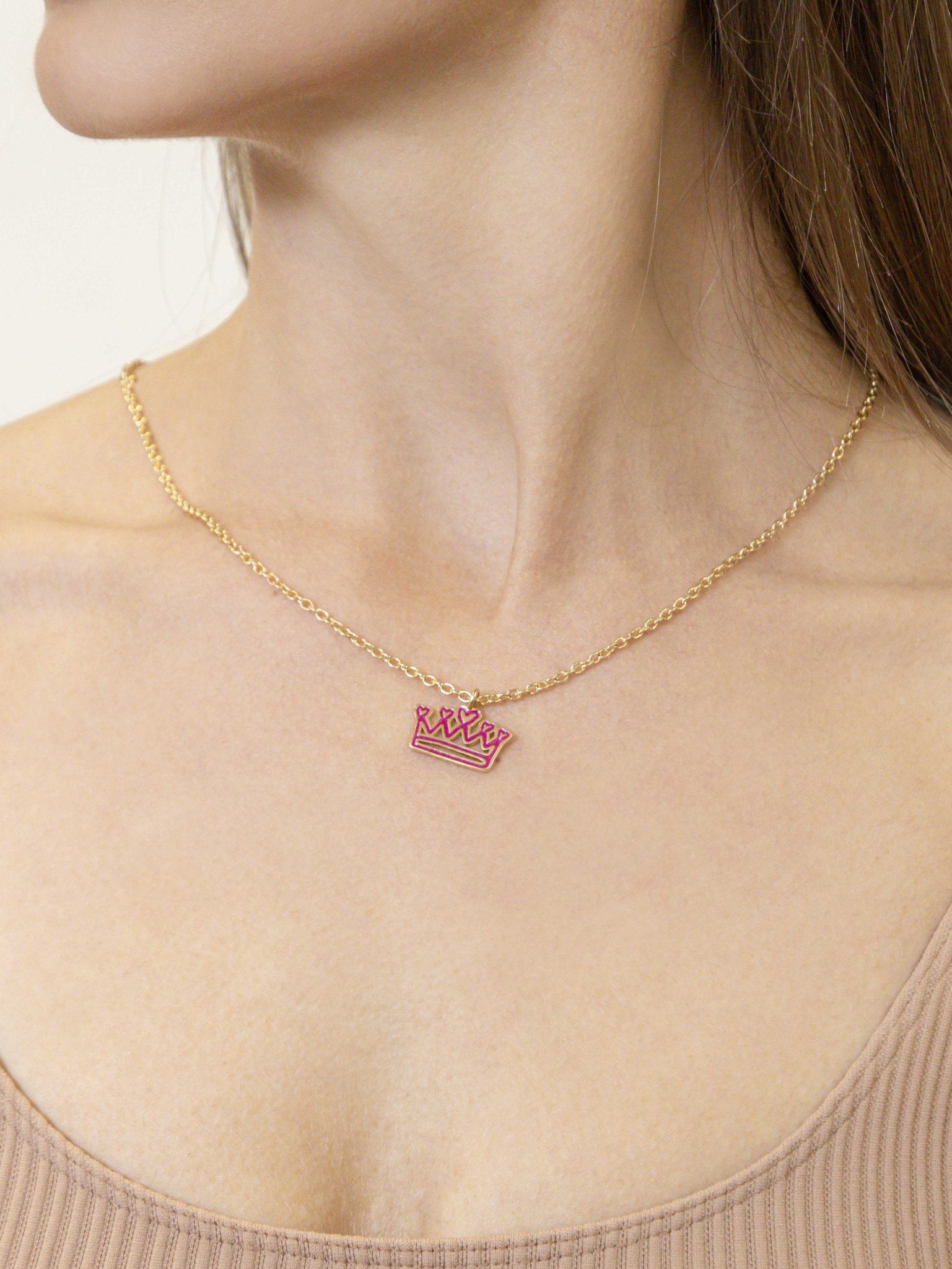 Collana Lumika Corona Gold