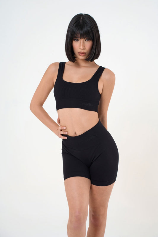Set Tonika Black Top e Shorts
